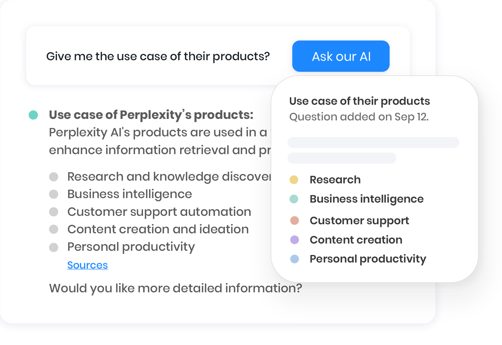 AI company intelligence