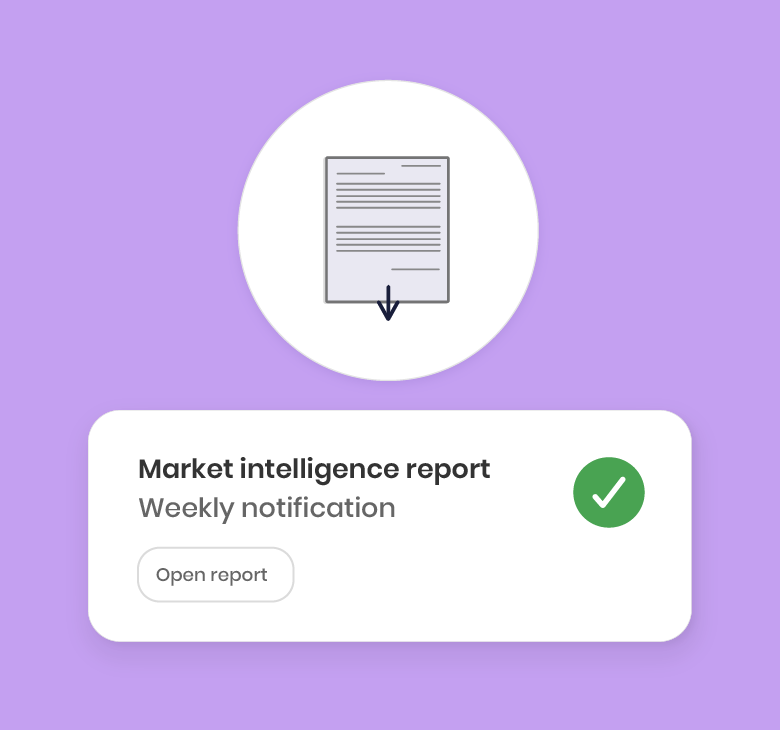 Market intelligence reports